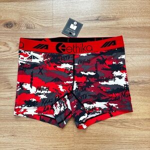 Ethika Mi Ganga Boyshorts Underwear Women’s Size S NWT